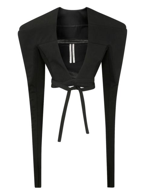 Rick Owens long-sleeved crop top