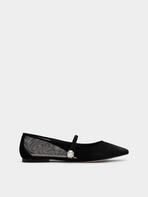 Roger Vivier Babies Ballerinas in Suede