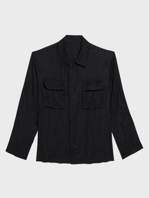 Helmut Lang Men's Crushed 2-Pocket Jacket