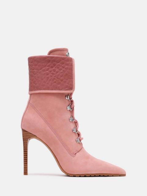 STEVE MADDEN MORALS PINK NUBUCK