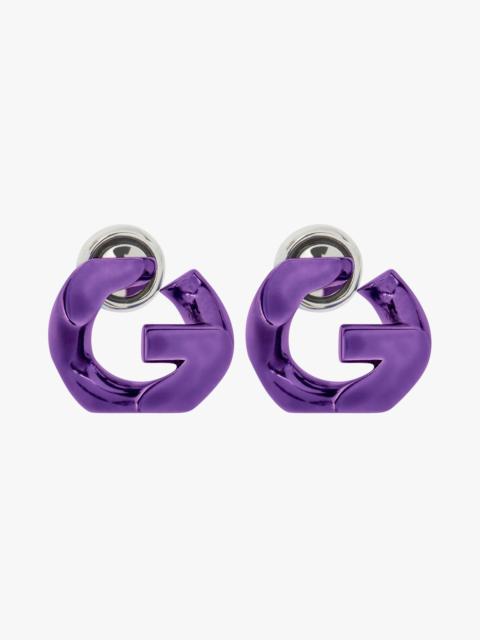 Givenchy G CHAIN EARRINGS IN ENAMELED