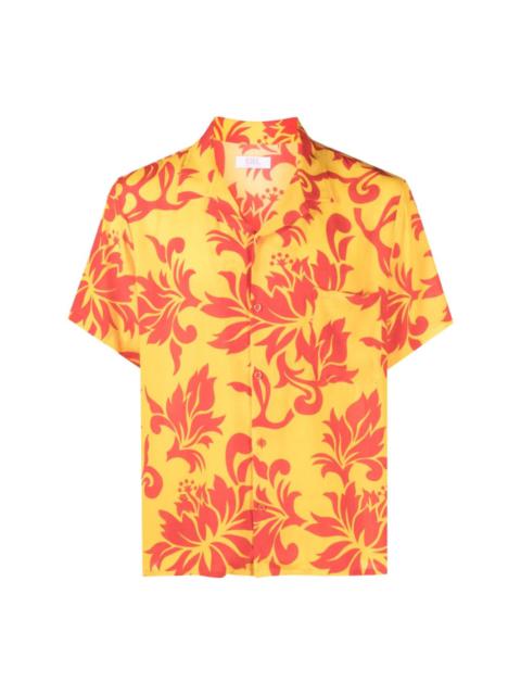 Tropical Flowers short-sleeve shirt