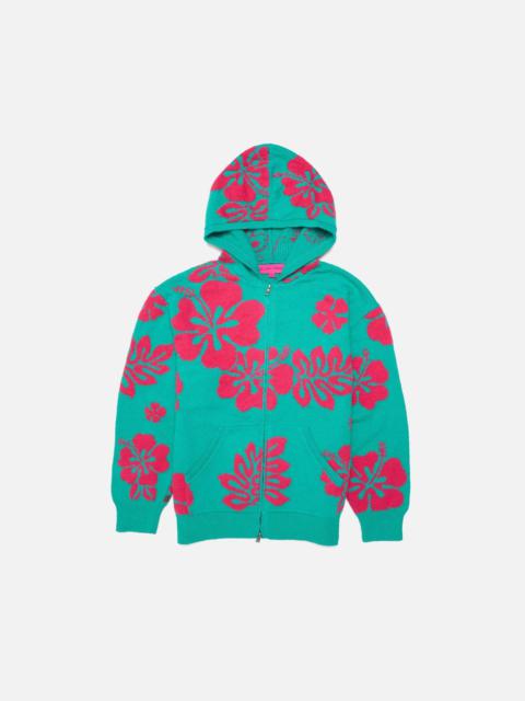 The Elder Statesman ISLAND TIME ZIP HOODIE