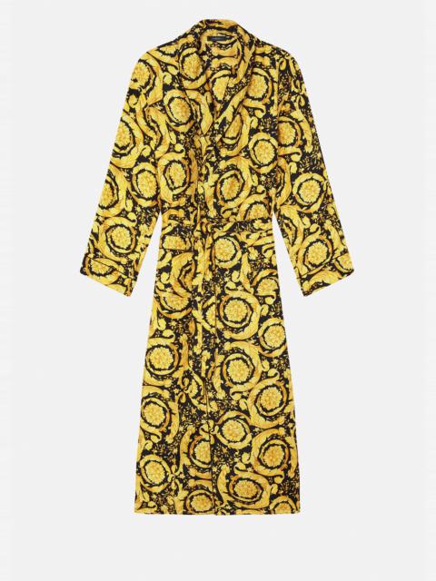 VERSACE Barocco Print Silk Robe