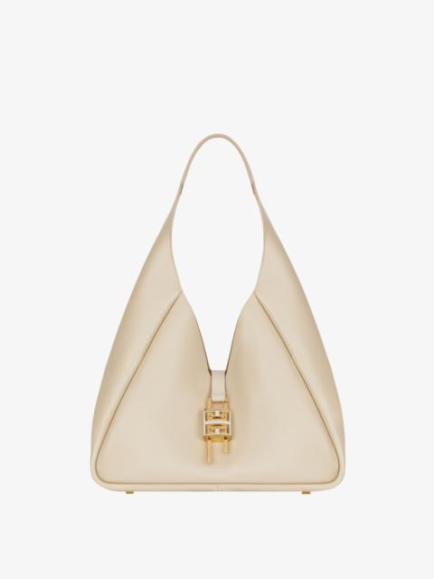 Givenchy MEDIUM G-HOBO BAG IN GRAINED LEATHER