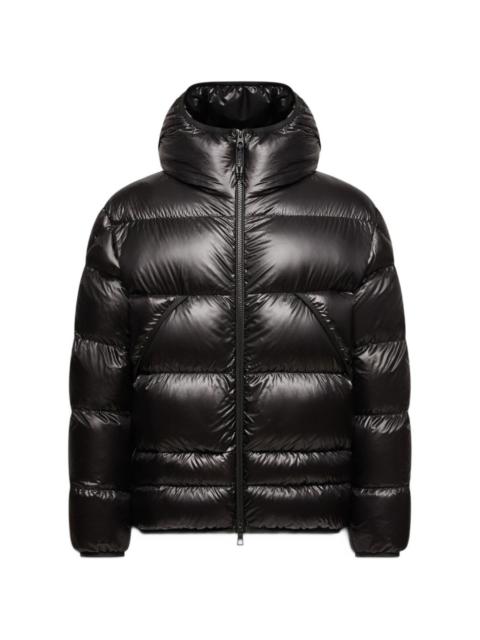Moncler quilted hooded jacket