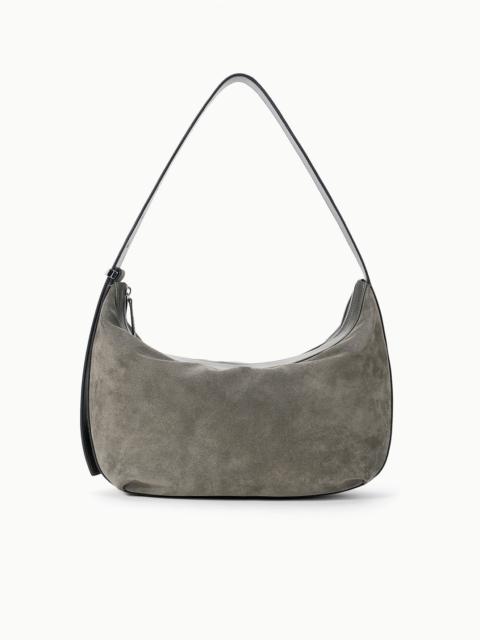 STAUD STAUD LARGE DEMY SHOULDER BAG STORM SUEDE