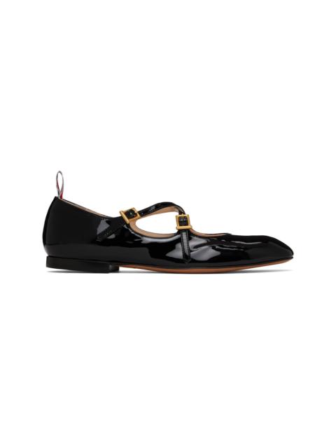Thom Browne Black Thom John Ballerina Flats