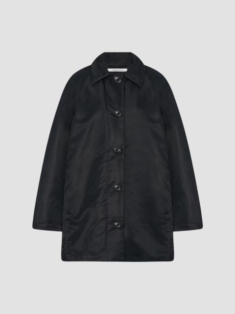 Another Tomorrow Women's Car Coat - Black