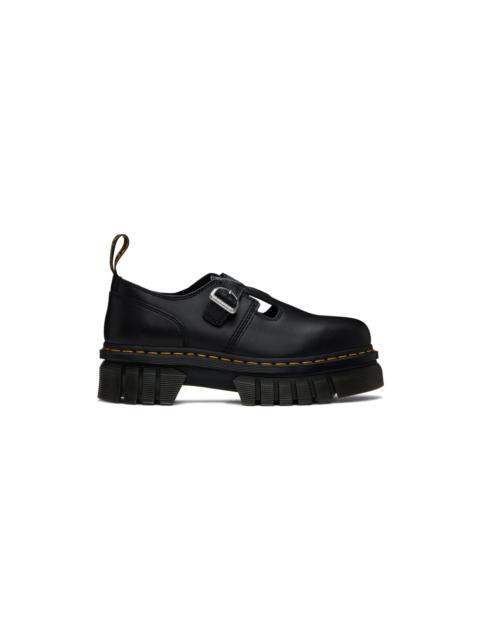 Dr. Martens Black Audrick Platform Loafers