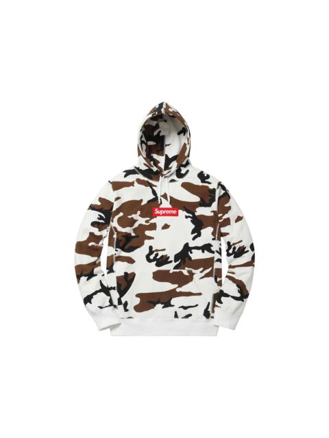 Supreme Box Logo Hooded Sweatshirt Camo