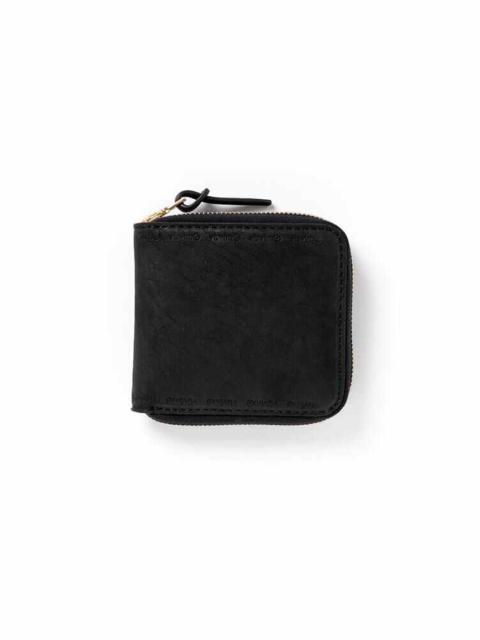 visvim LEATHER BI-FOLD BLACK