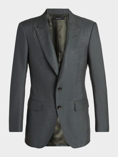 TOM FORD Men's Peak Lapel Single-Breasted Sport Coat