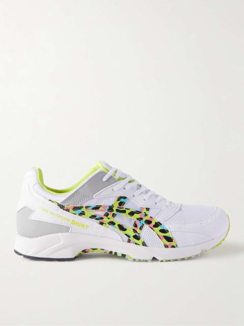 Asics + ASICS Leopard-Print Leather and Mesh Sneakers