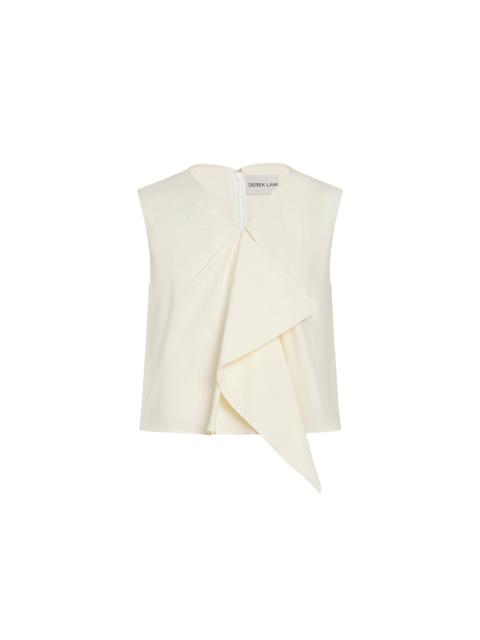 DEREK LAM 10 CROSBY UBAH ORIGAMI PLEATED TOP