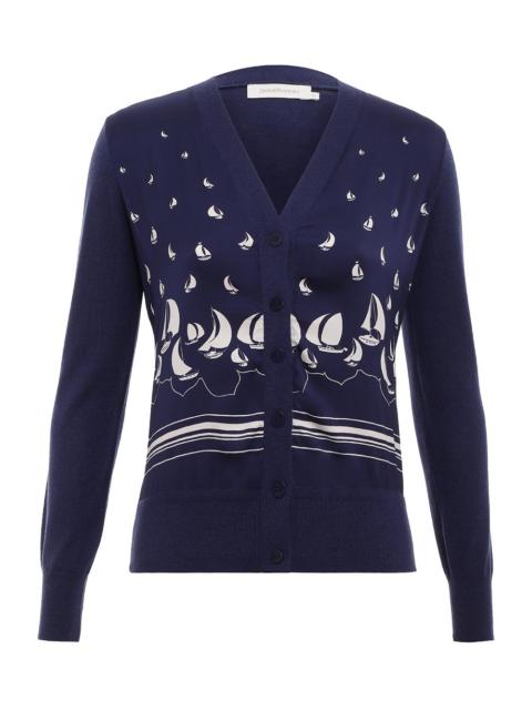 Zimmermann HIGH TIDE V NECK CARDIGAN