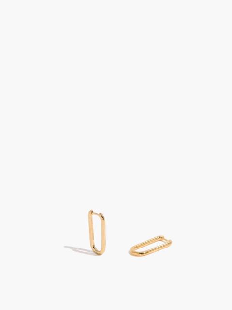 Otiumberg Paperclip Large Earrings in Gold