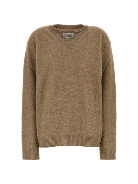 Maison Margiela Four-Stitch-logo sweater