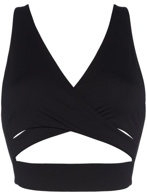 ERES AimÃ©e crossover-strap top