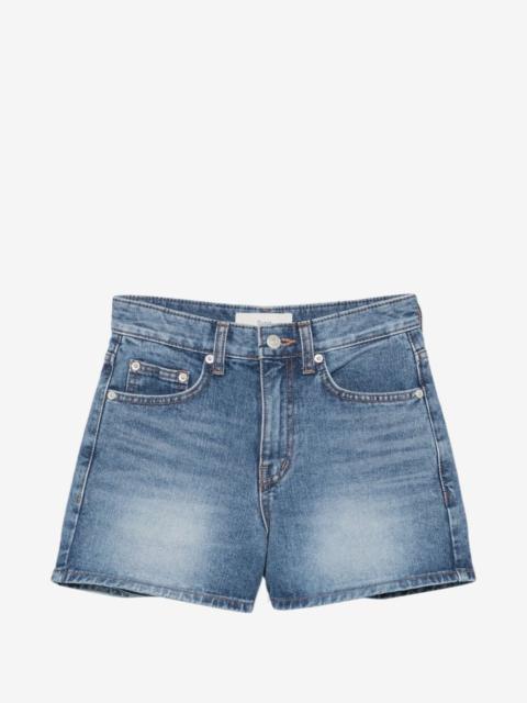 Dunst faded denim shorts