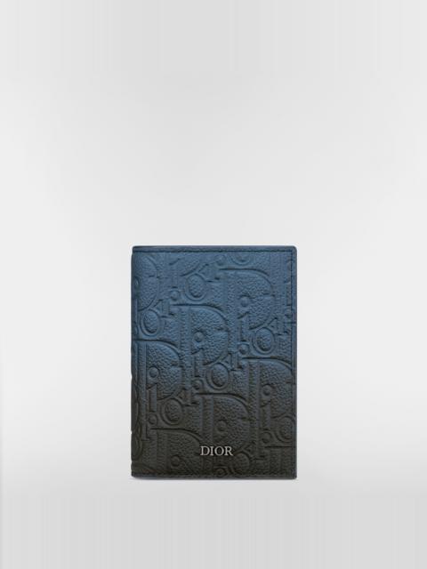 Dior Vertical Bifold Card Holder