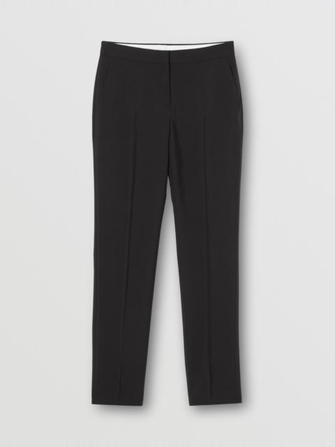 Mohair Wool Tailored Trousers