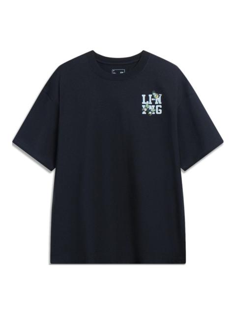 Li-Ning Chinese Culture Graphic T-shirt 'Black' AHST203-4