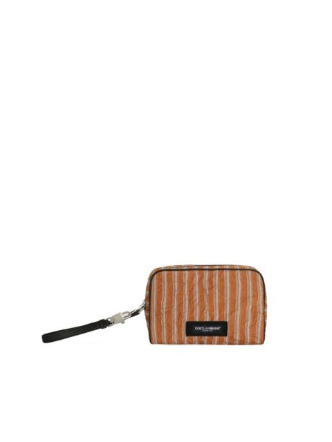 Dolce & Gabbana Froissé fabric handbag