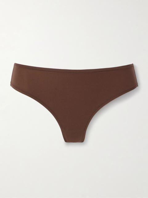 SKIMS Fits Everybody Thong - Cocoa Brown