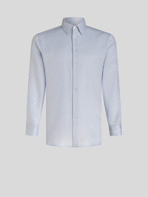 Etro COTTON SHIRT WITH TIE PRINT