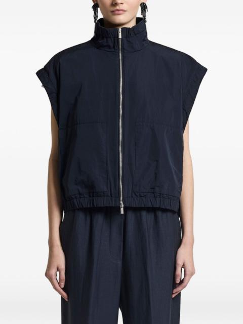 PESERICO zip-up gilet