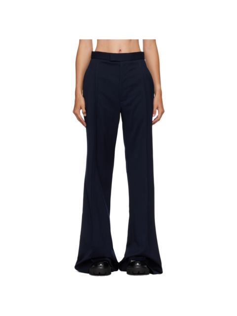 Vivienne Westwood Navy Wide Leg Trousers
