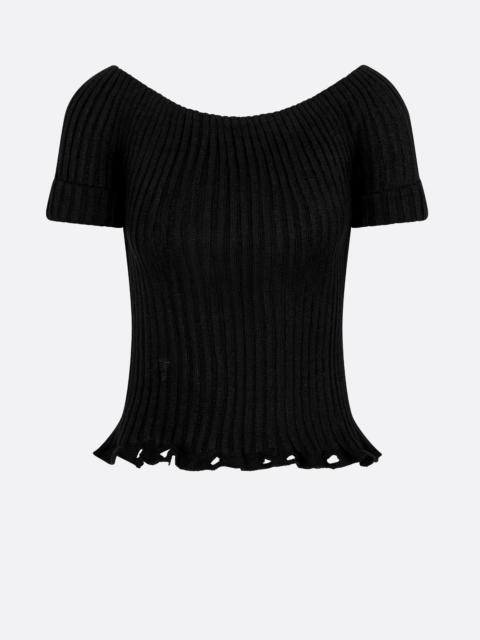 Dior Short-Sleeved Sweater