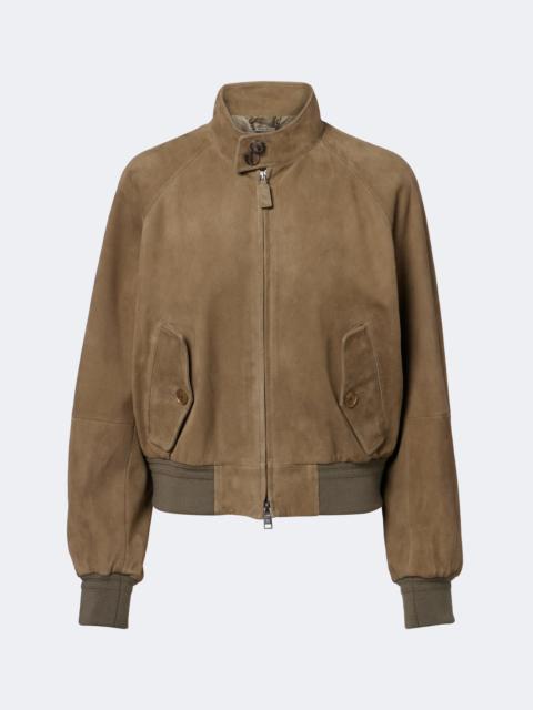 Ralph Lauren Suede bomber jacket