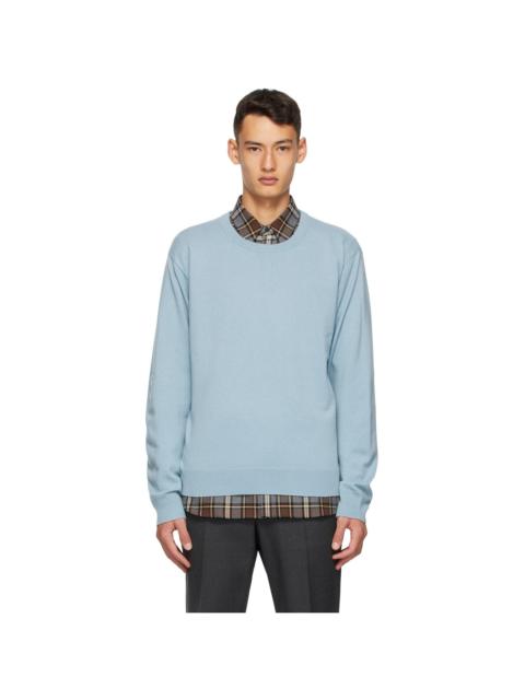 Dries Van Noten Blue Cashmere Sweater
