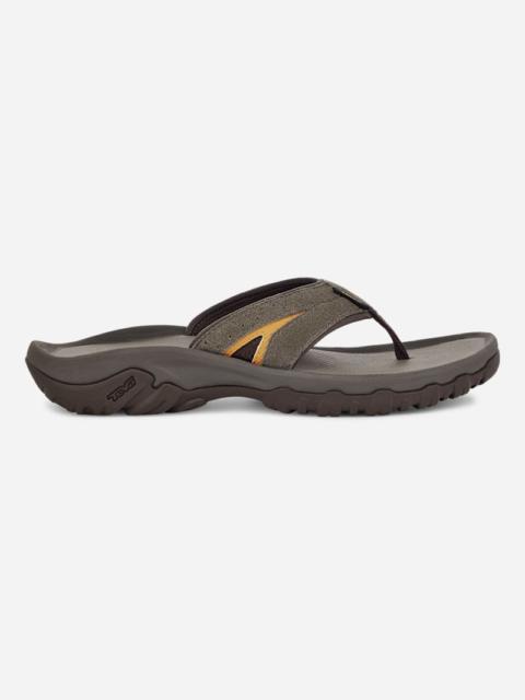 Teva Men's Katavi 2 Thong Flip-Flop Sandals in Grey/Brown