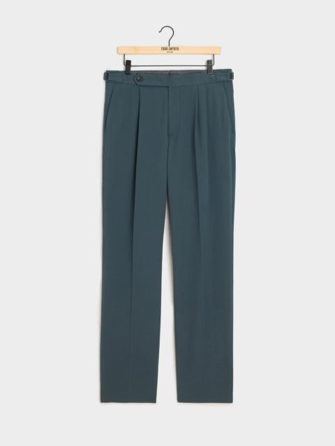 TODD SNYDER Italian Seersucker Side Tab Trouser
