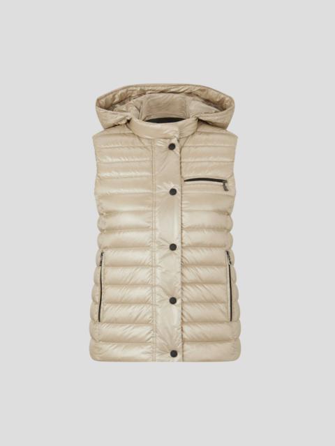 BOGNER NENI LIGHTWEIGHT DOWN WAISTCOAT IN SAND