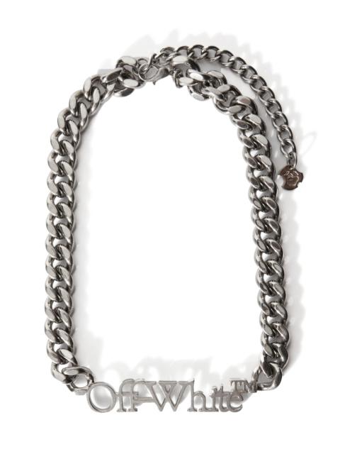 Off-White Logo Chain Necklace