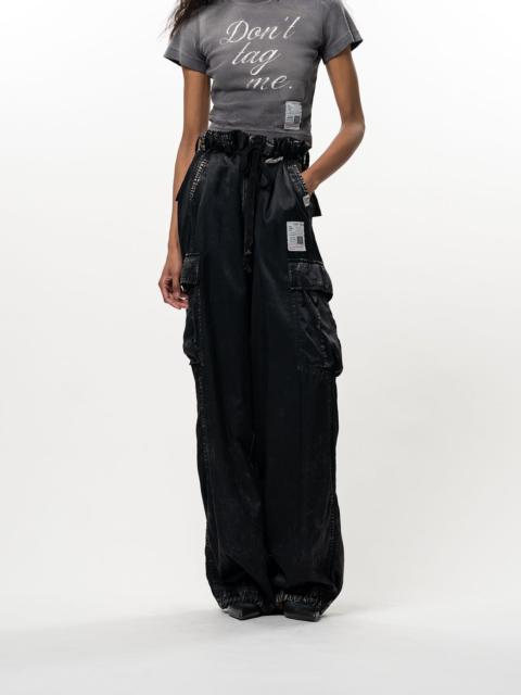 Maison MIHARAYASUHIRO Satin Cargo Pants