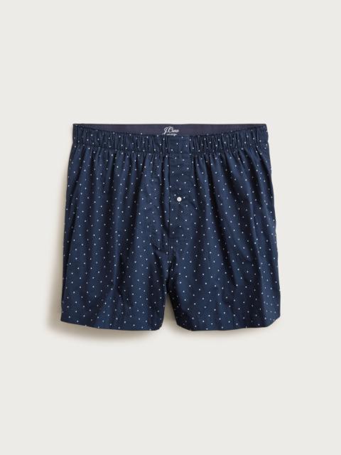 J.CREW Printed boxers in cotton