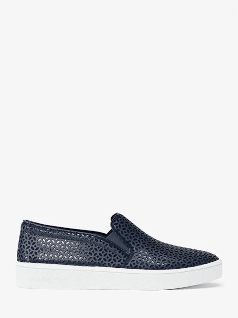 MICHAEL KORS Keaton Perforated Slip On Sneaker
