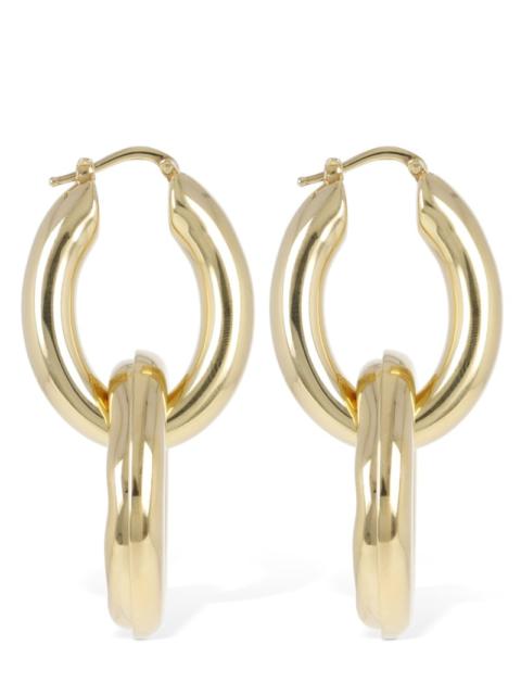 Jil Sander BC6 double hoop 1 earrings