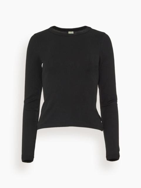 FLORE FLORE Max Tee in Black