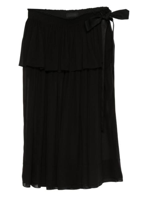 Lanvin tiered-bow trousers
