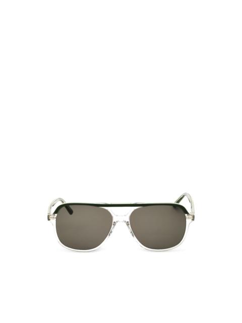 COLE HAAN rectangle-frame sunglasses