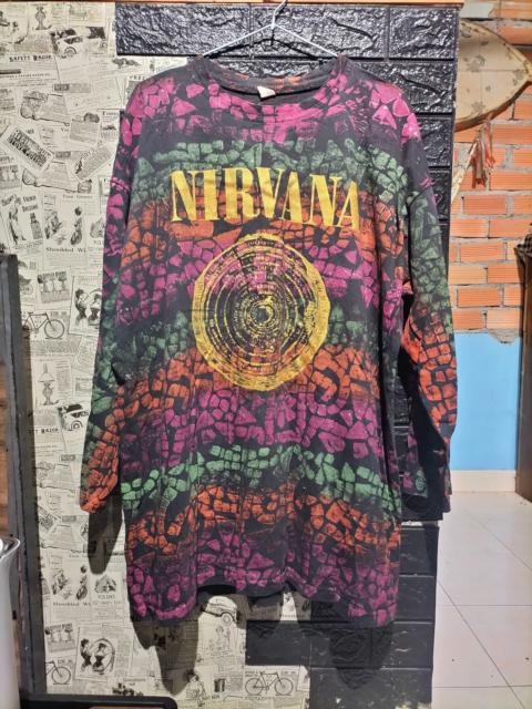 Other brands Rap Tees - 90s Nirvana Sub Pop Rare Tye Dye Bootleg Single stitch