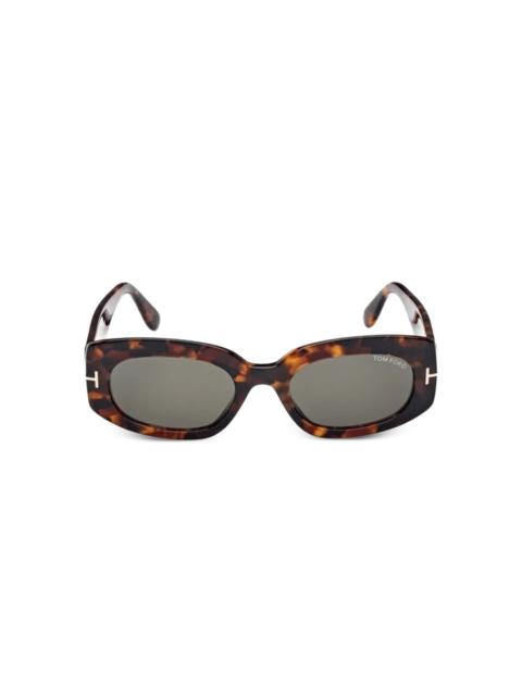 TOM FORD Cielle oval-frame sunglasses