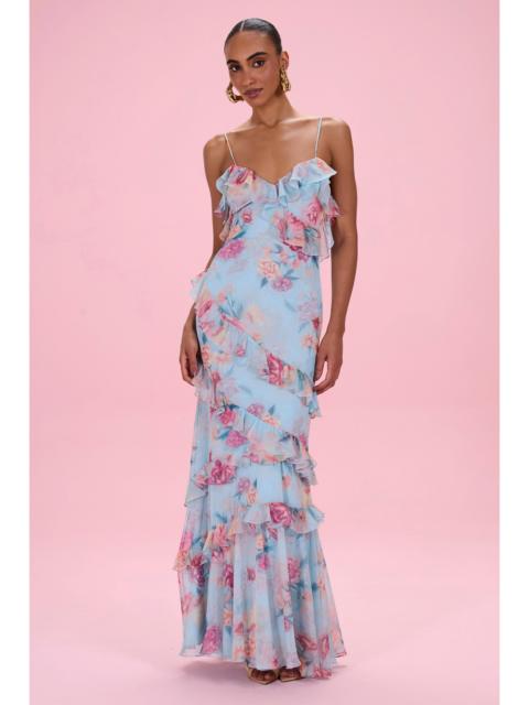 PatBO FLORA MIST MAXI DRESS
