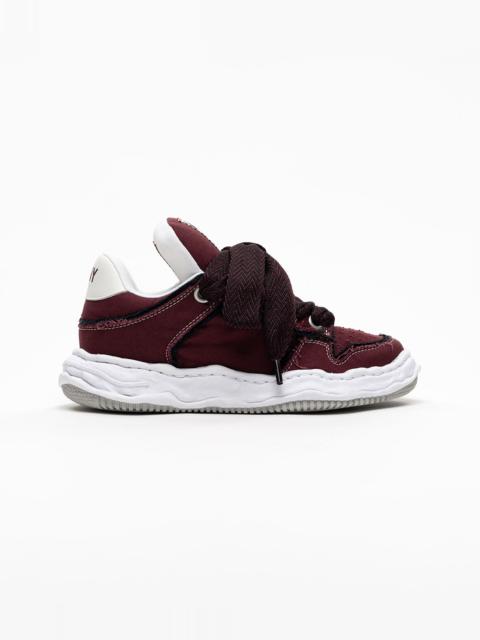 Maison MIHARAYASUHIRO "WAYNE PUFFER" OG Sole Patterned Lace Canvas Low-top Sneakers